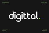 Product image of Digittal Logo Sans Serif Font