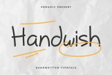 Product image of Handwish Handwritten Typeface