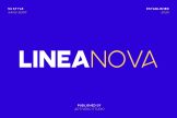 Product image of LineaNova Sans Family Font