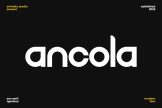 Product image of Ancola Clean Elegance Logo Font