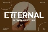 Product image of Etternal Creative Display Typeface