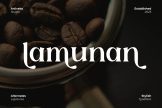 Product image of Lamunan Elegant Serif Font