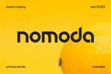 Product image of Nomoda Creative Sans Serif Font