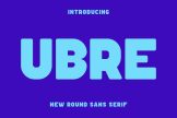 Product image of Ubre Rounded Sans Serif Font
