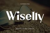 Product image of Wiselly Sophisticated Display Serif