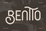 Product image of Bentto Creative Sans Serif Font