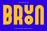 Product image of Bruon Creative Sans Serif