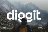 Product image of Diggit Modern Sans Font