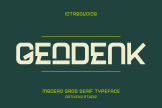 Product image of Gendenk Display Sans Serif