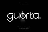 Product image of Guorta Simple Sans Serif Font