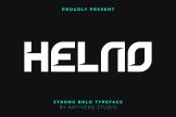 Product image of Helno Powerful Sans Font