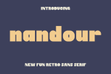 Product image of Nandour Rounded Sans Serif