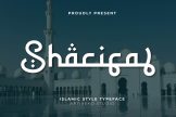 Product image of Sharifa Display Arabic Font