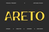 Product image of Aretor Creative Sans Font