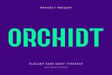 Product image of Orchidt Elegant Sans Serif Font