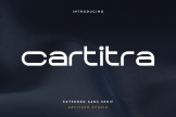 Product image of Cartitra Modern Tech Sans Serif