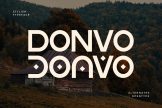 Product image of Donvo – Medieval Sans Serif Font for Modern Gothic Design