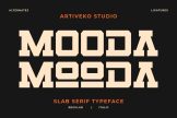 Product image of Mooda – Bold Slab Serif Font for Strong Branding & Headlines