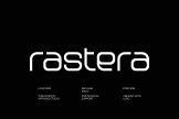 Product image of Rastera – Minimalist Sans Serif for Clean Branding
