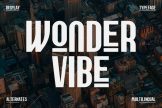 Product image of Wonder Vibe – Expressive Modern Sans for Creative Projects