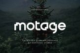 Product image of Motage – Geometric Logo Sans Serif for Modern Branding