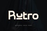 Product image of Rutro – Creative Display Sans Serif for Bold Branding