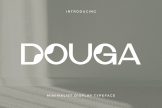 Product image of Douga – Expressive Display Typeface