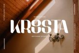 Product image of Krousta – Premium Modern Typeface