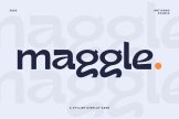 Product image of Maggle – Professional Branding Font