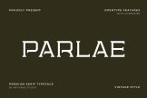 Product image of Parlae – Vintage Serif Font for Classic Branding